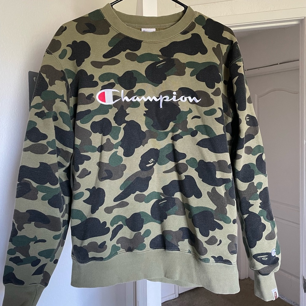 Bape x Champion crew neck!